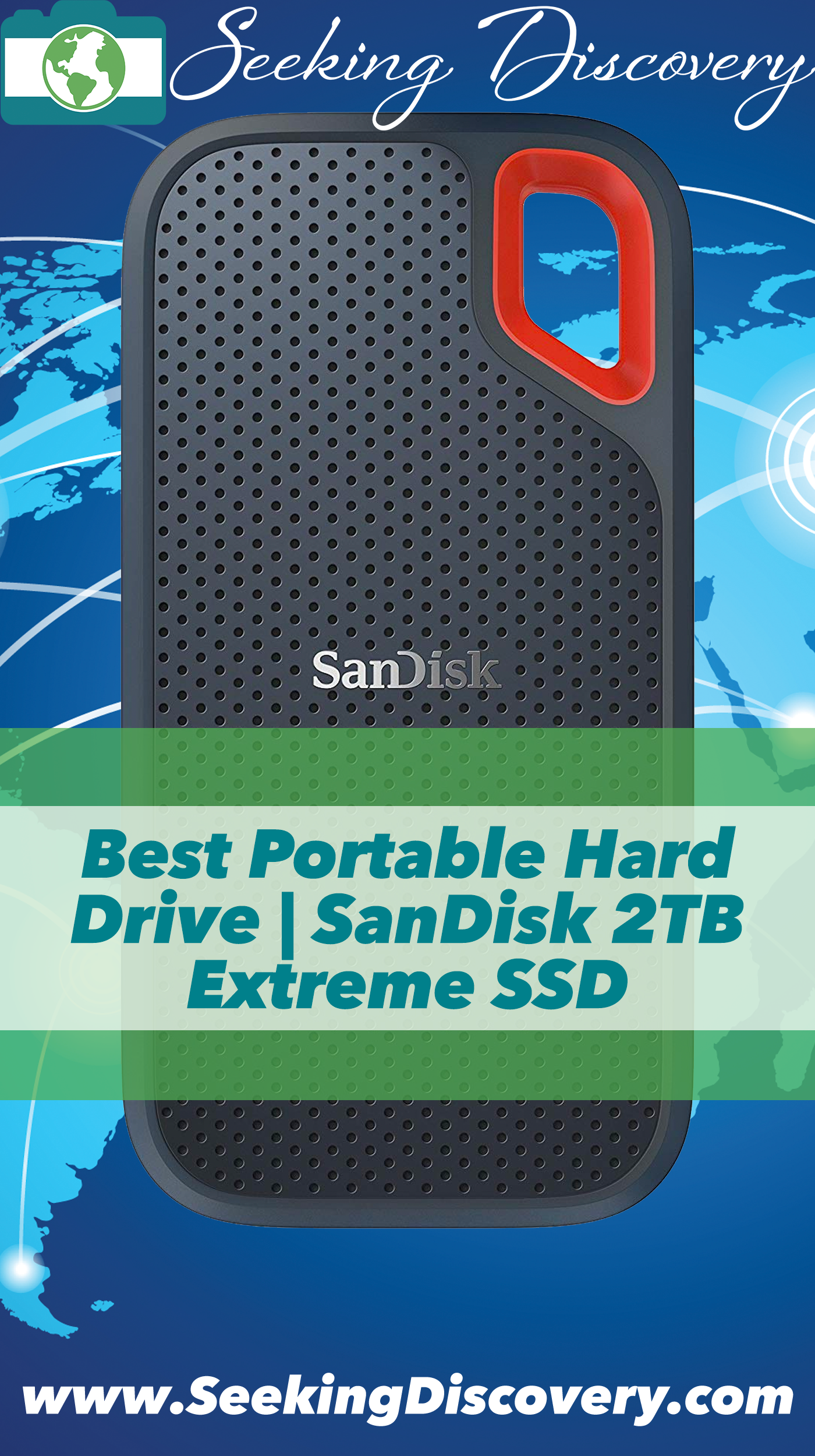 Best Portable Hard Drive | SanDisk 2TB Extreme SSD